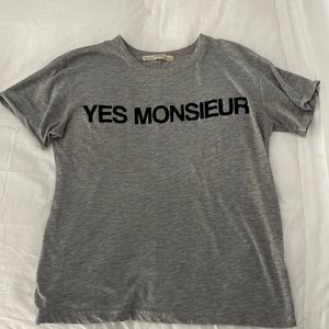 Yes Monsieur Tee Shirt